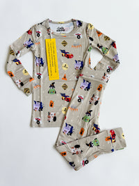 SPOOKY CARS  PJ SET