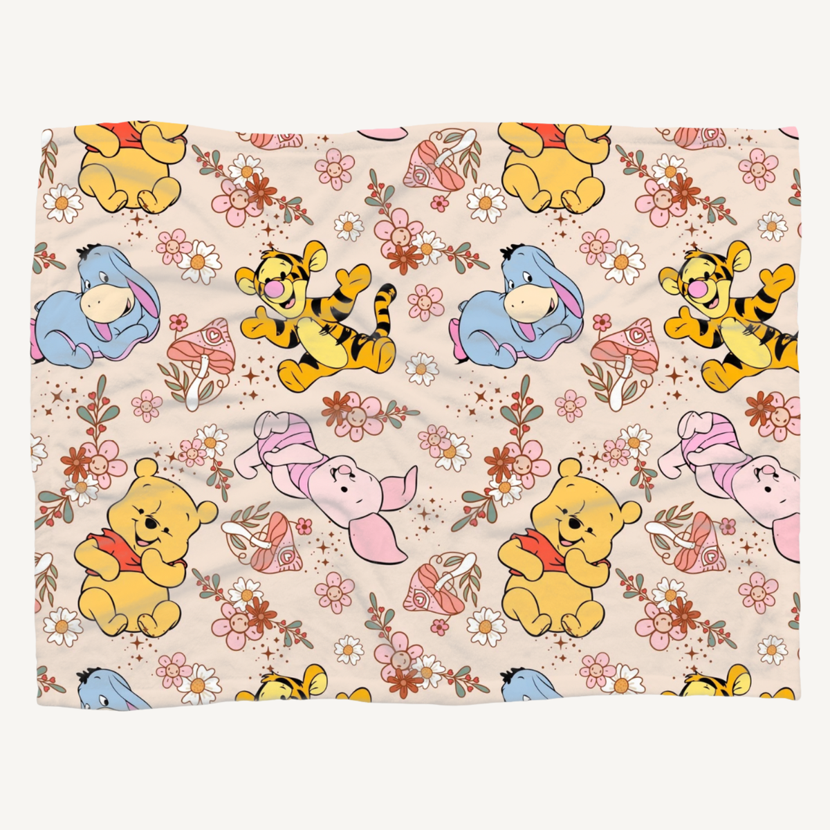 FLOWER BEAR BLANKET (PRE-ORDER TAT 4/5 WEEKS)