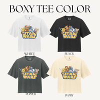 GALACTIC ADULT BOXY T-SHIRT