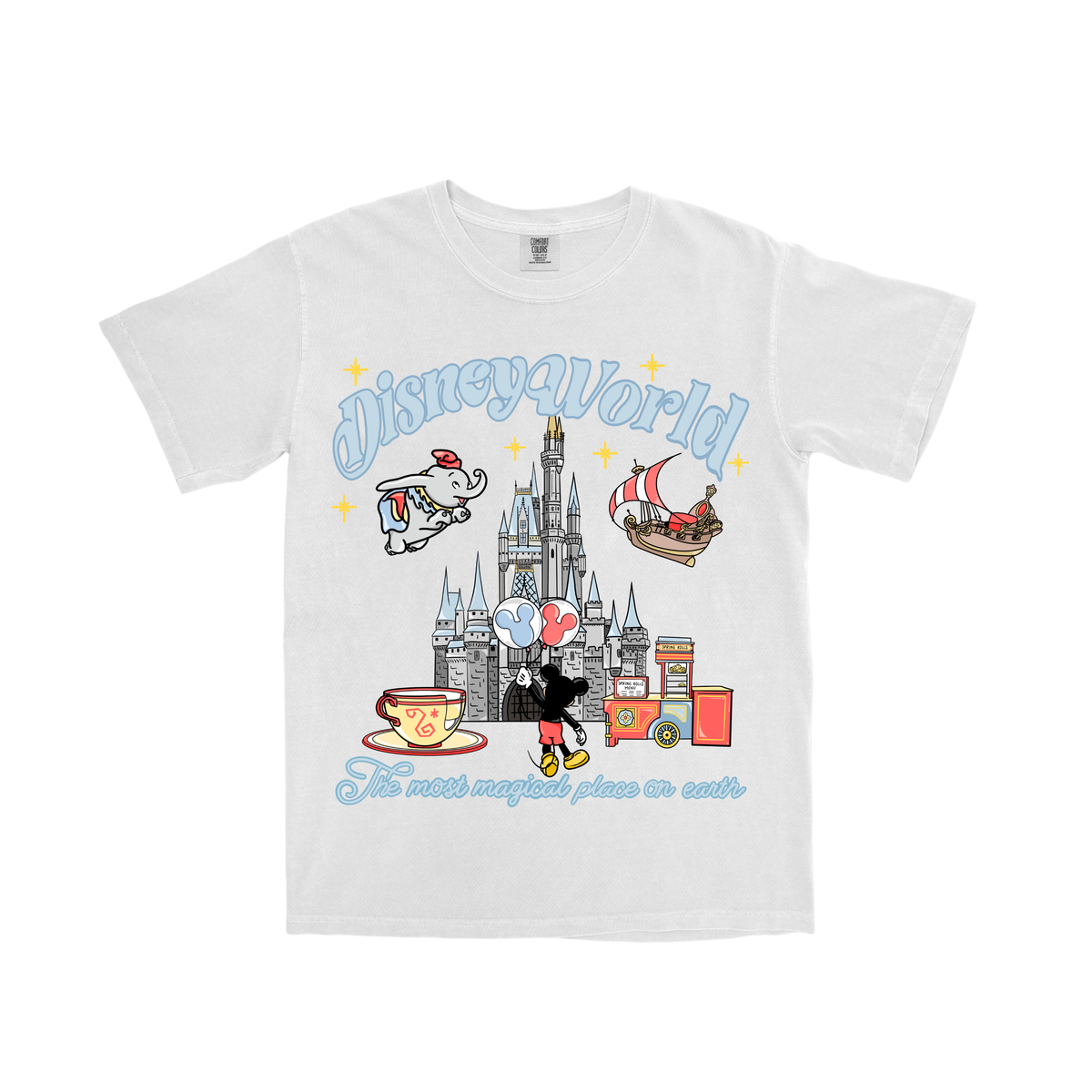 BLUE WORLD ADULT T-SHIRT
