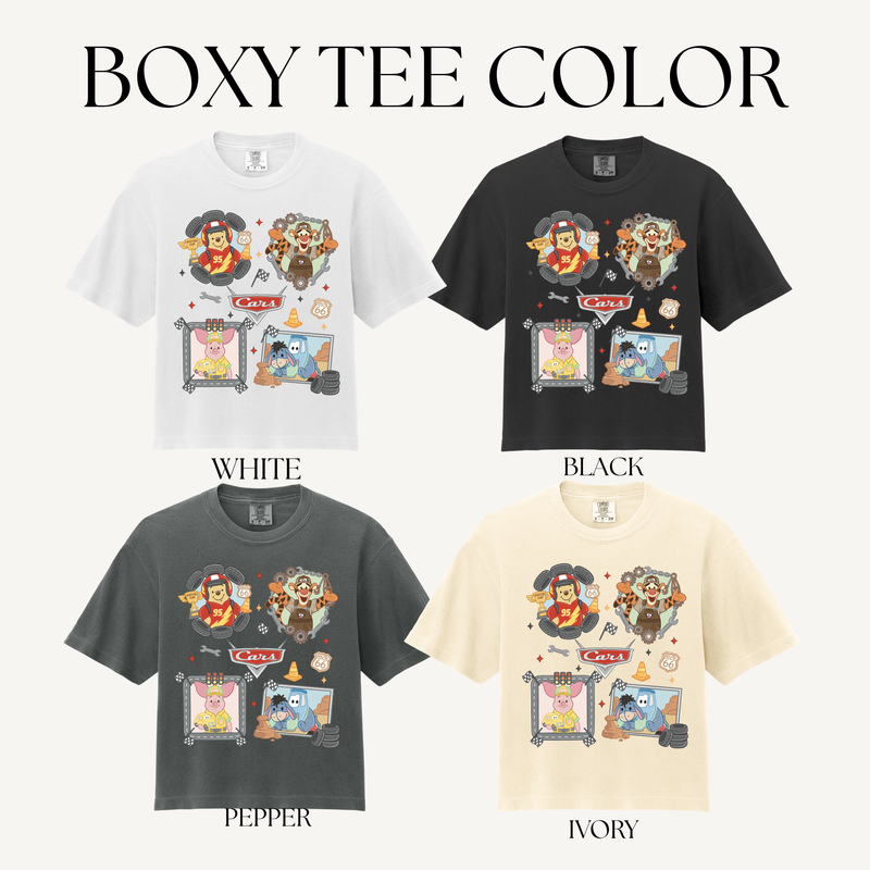 CARS ADULT BOXY T-SHIRT