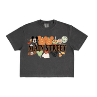 SPOOKY-MAIN ADULT BOXY T-SHIRT