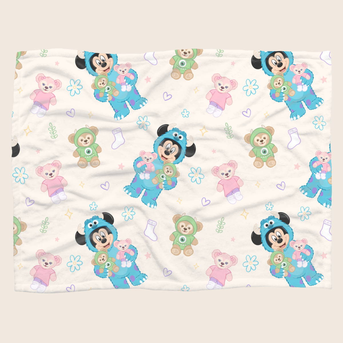 INSPIRED FLOWER BLANKET (PRE-ORDER TAT 4/5 WEEKS)