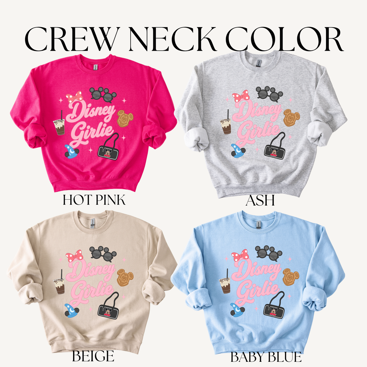 DSNY GIRLIE CREW NECK