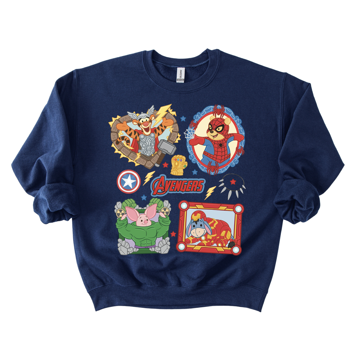 HERO FRAMES CREW NECK