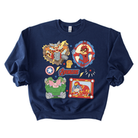 HERO FRAMES CREW NECK