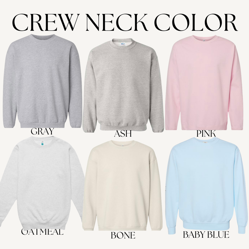BOO FLOWER CREWNECK (TAT 3/5 WEEKS)
