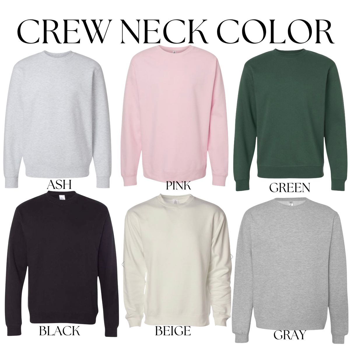 C&D CHRISTMAS CREWNECK (TAT 3/5 WEEKS)