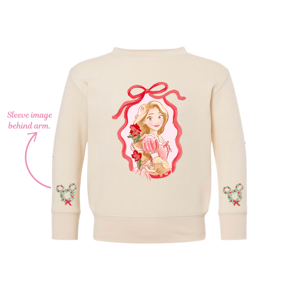 FRAME #2 KIDS CREWNECK ( WITH SLEEVE DESIGN)