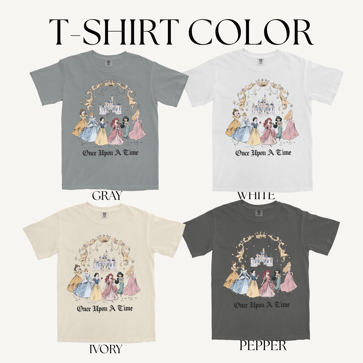 ONCE UPON ADULT T-SHIRT