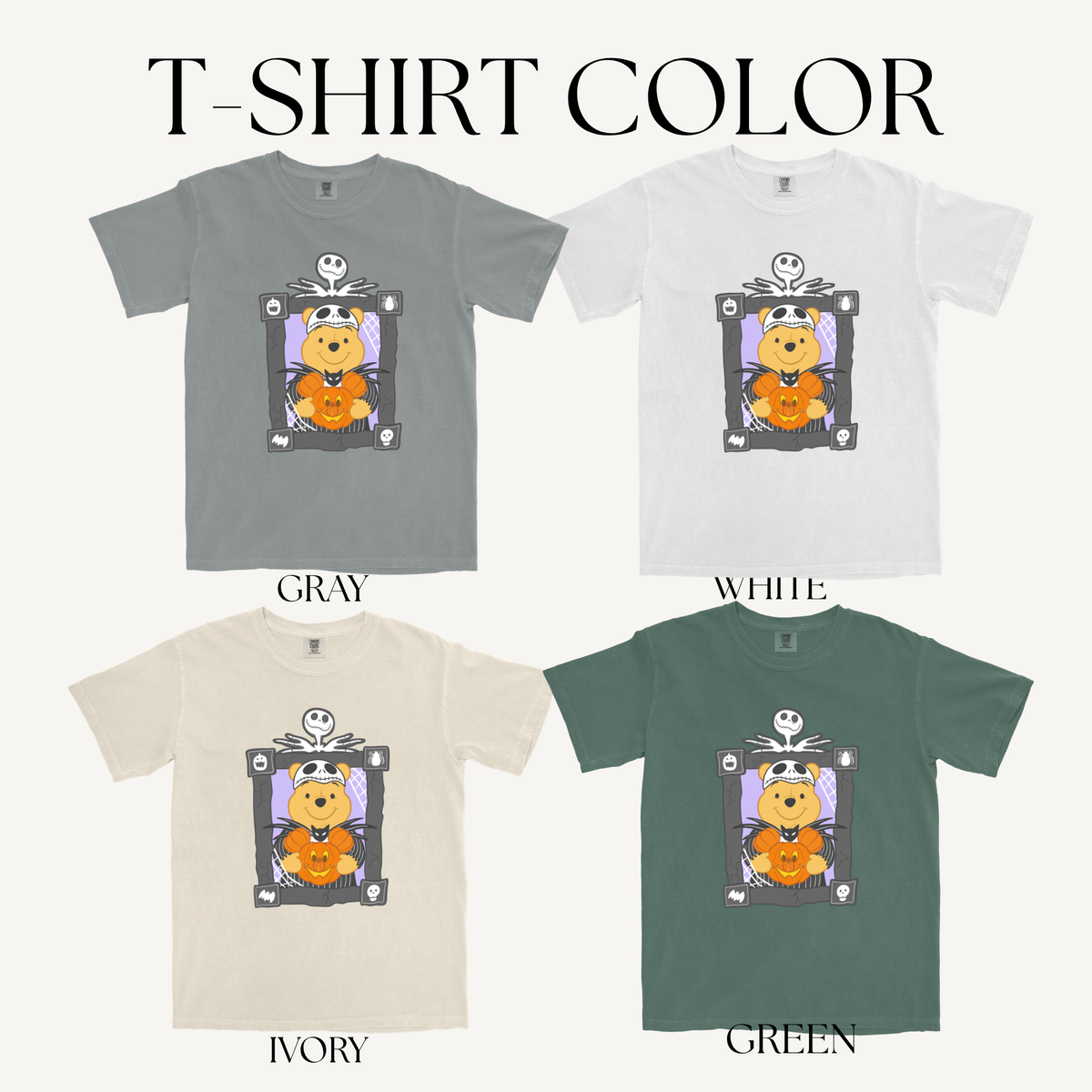 PUMPKIN FRAME ADULT T-SHIRT