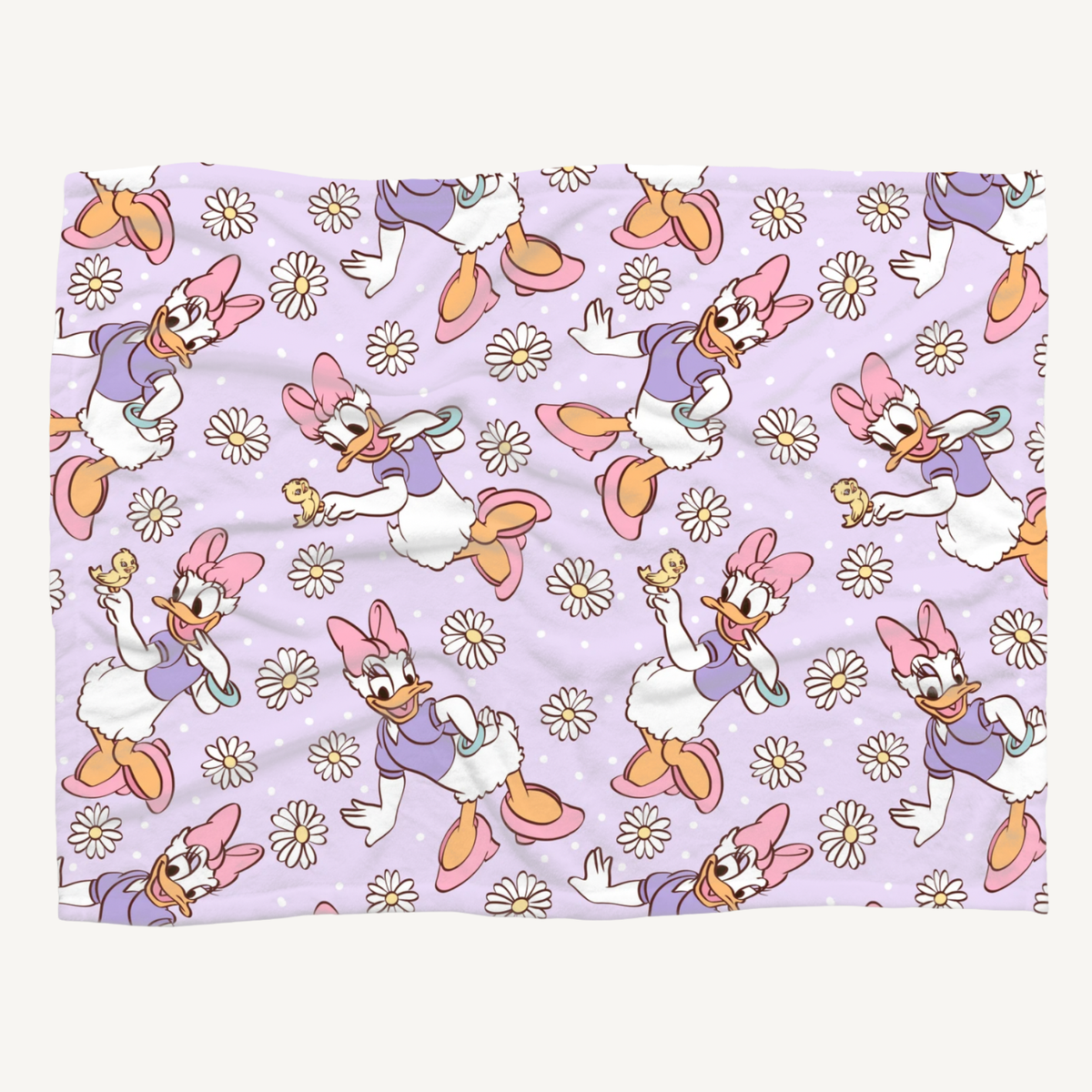 PURPLE DAISY BLANKET (PRE-ORDER TAT 4/5 WEEKS)