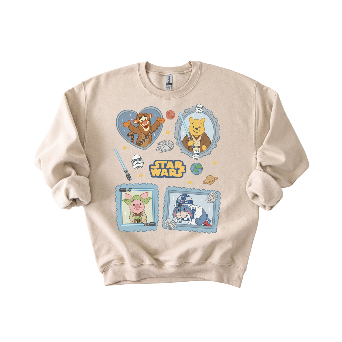 GALAXY #2 CREW NECK (NO SLEEVE DESIGN)