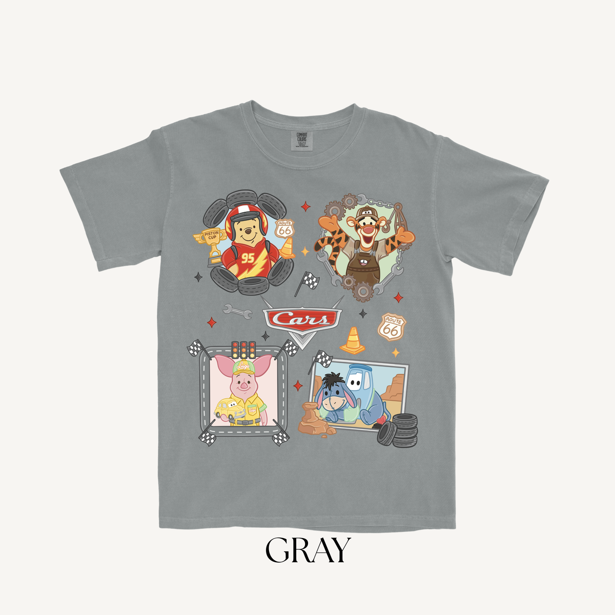 CARS ADULT T-SHIRT