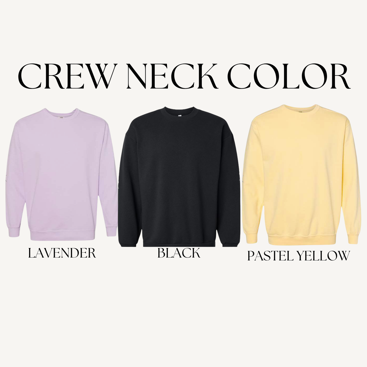 BOO FLOWER CREWNECK