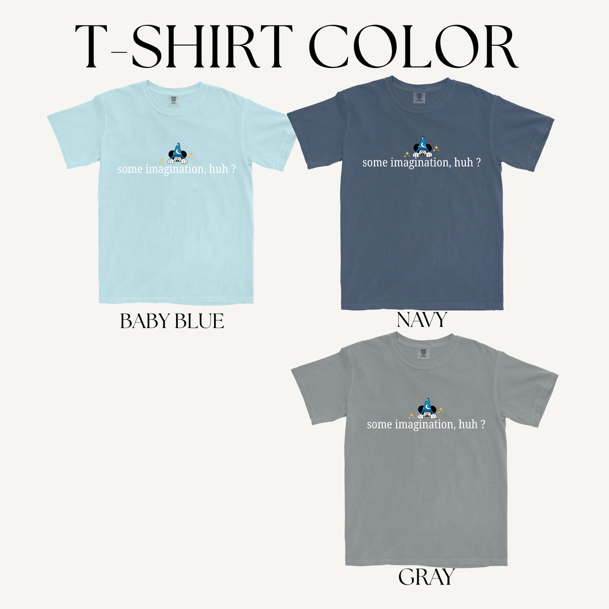 IMAGINATION ADULT T-SHIRT