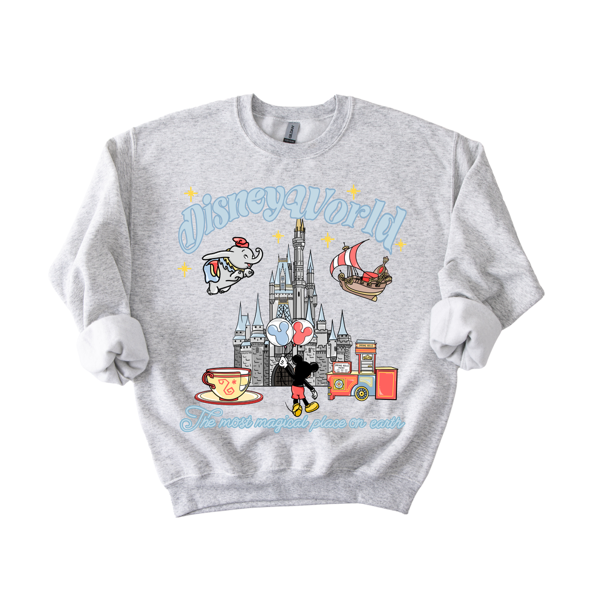 BLUE WORLD CREW NECK