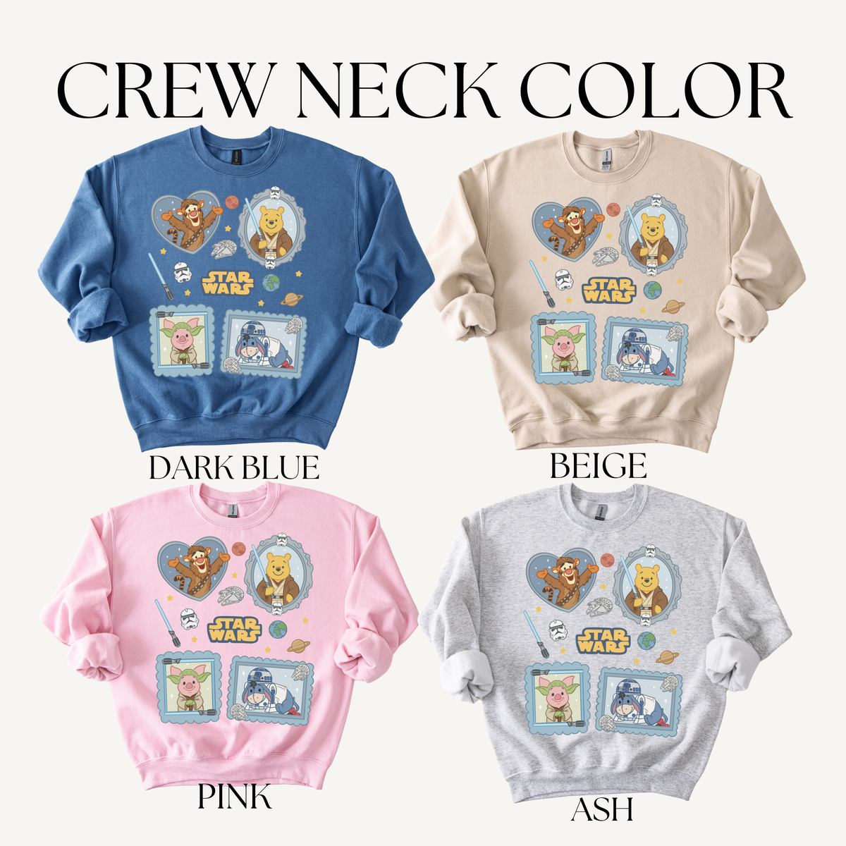 GALAXY CREW NECK (WITH SLEEVE)
