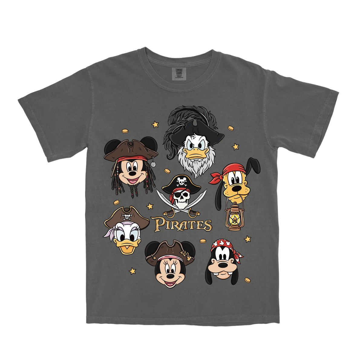 INSPIRED PIRATES ADULT T-SHIRT