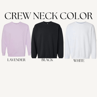 YELLOW CHURRO CREW NECK