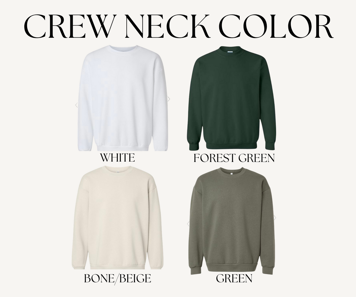 CHRISTMAS NBC CREW NECK