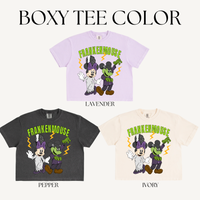 FRANKEN-MOUSE ADULT BOXY T-SHIRT