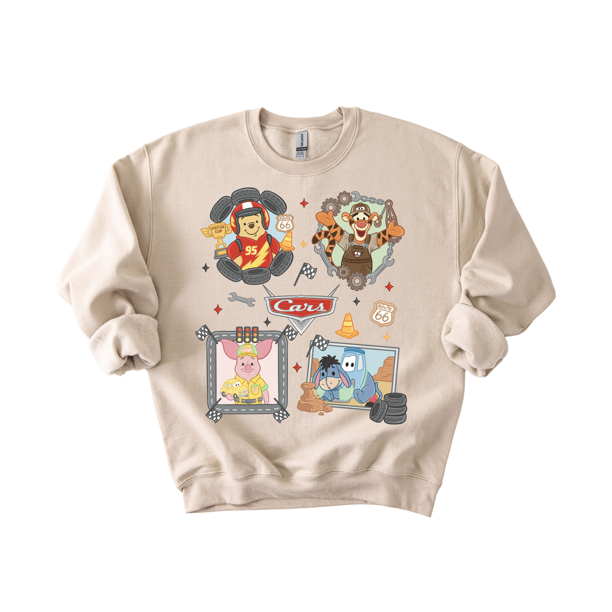 CARS CREW NECK