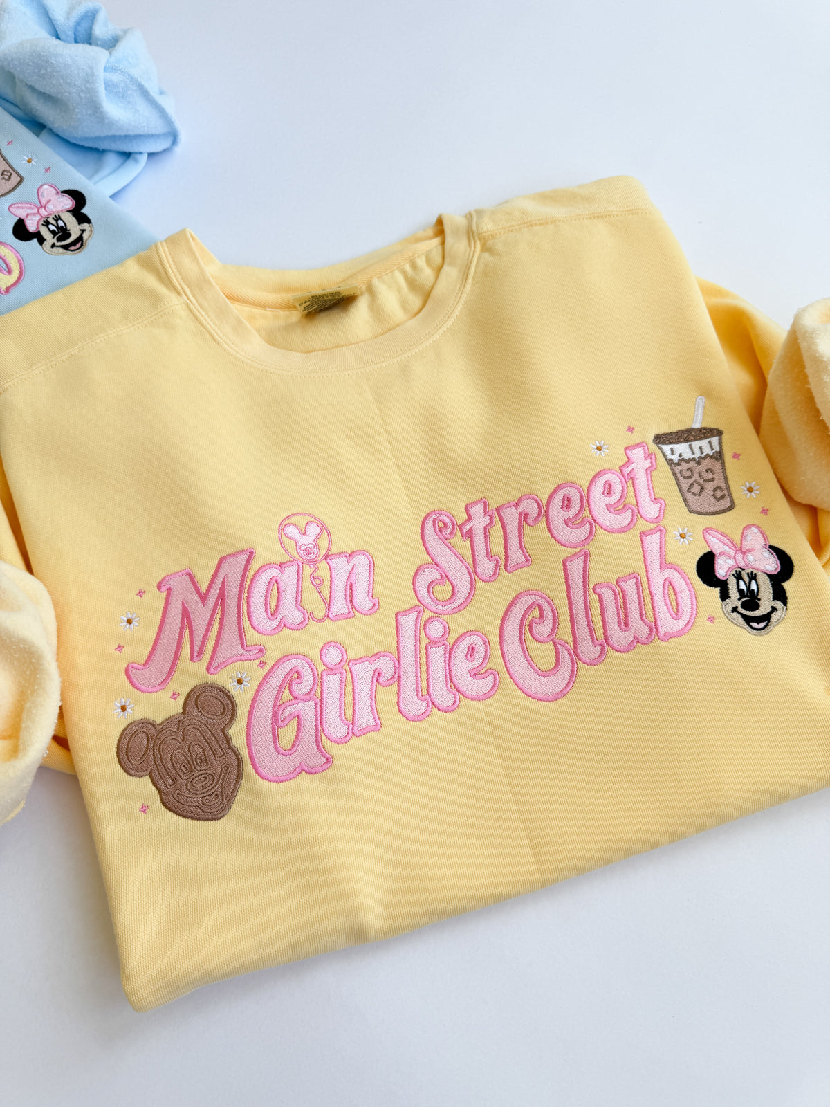PINK STREET CREW NECK