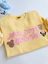 PINK STREET CREW NECK