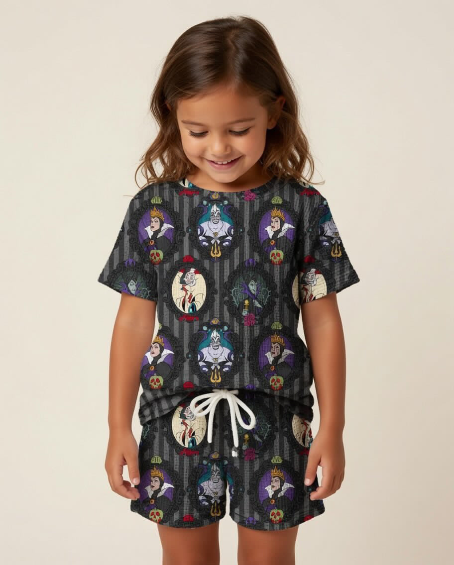 VILLAIN KIDS WAFFLE SET (SHIPS LATE AUG)