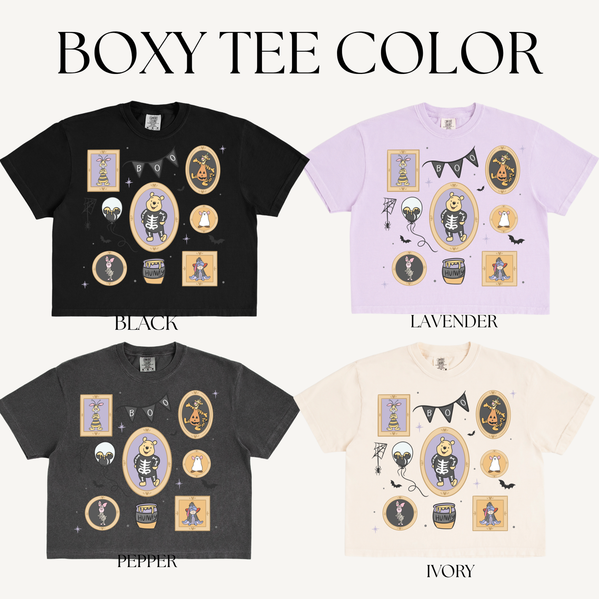 HONEY FRAMES ADULT BOXY T-SHIRT