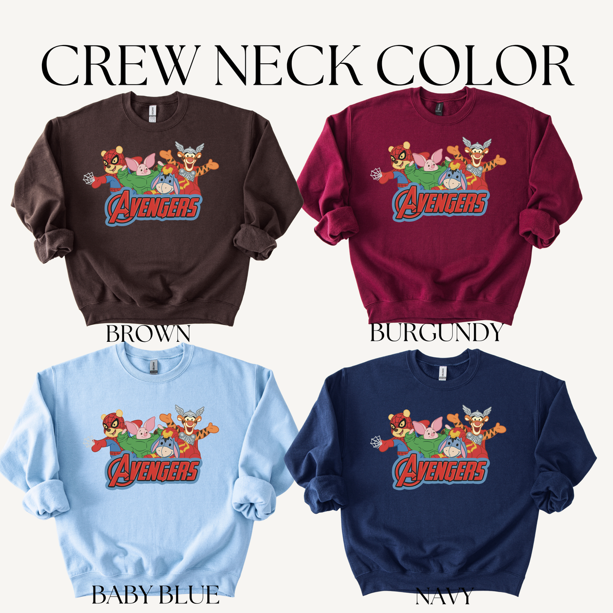 AVENGE CREW NECK