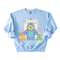 BOO FLOWER CREW NECK