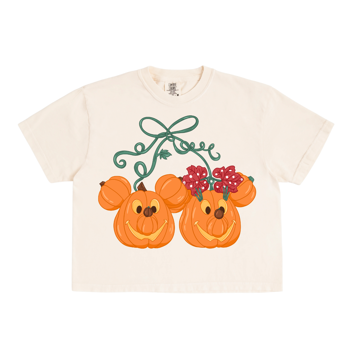MOUSE PUMPKINS ADULT BOXY T-SHIRT