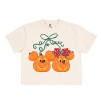MOUSE PUMPKINS ADULT BOXY T-SHIRT