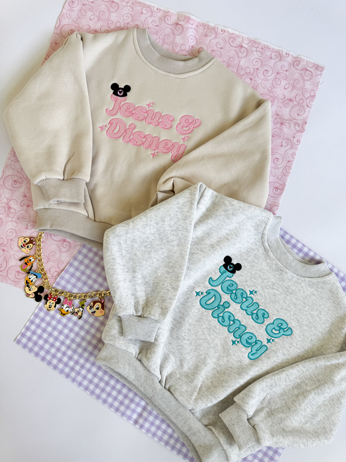 JESUS & DSNY KIDS CREWNECK (TAT 3/5 WEEKS)