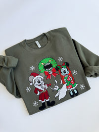 CHRISTMAS NBC CREW NECK