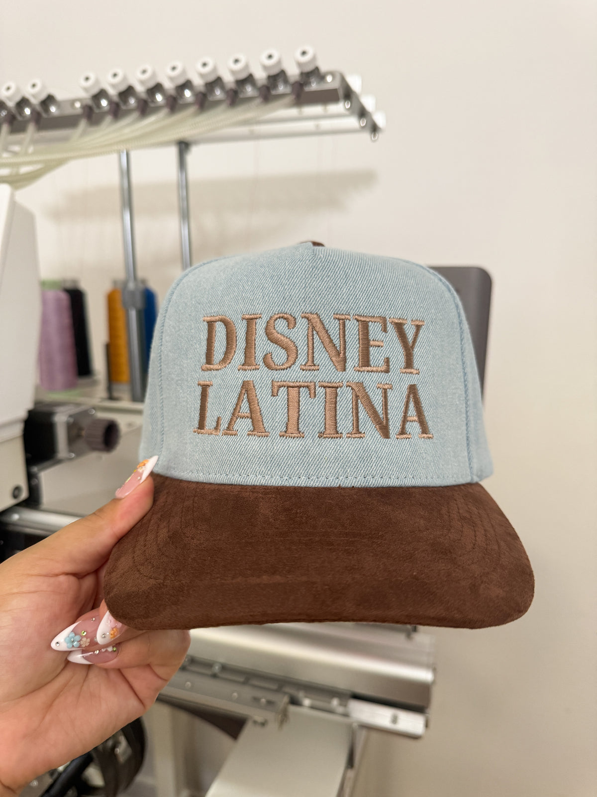 LATINA DENIM BROWN HAT