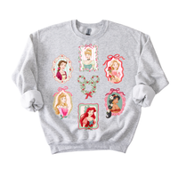 CHRISTMAS GIRLS ADULT CREW NECK (NO SLEEVE)