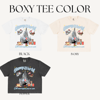 BLUE WORLD ADULT BOXY T-SHIRT