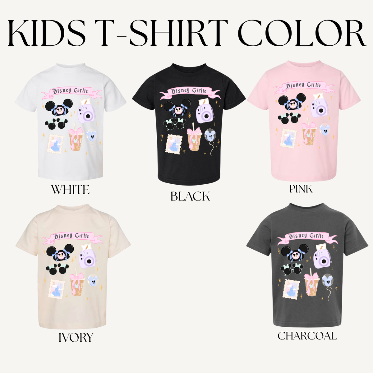 MAGICAL GIRLIE KIDS T-SHIRT