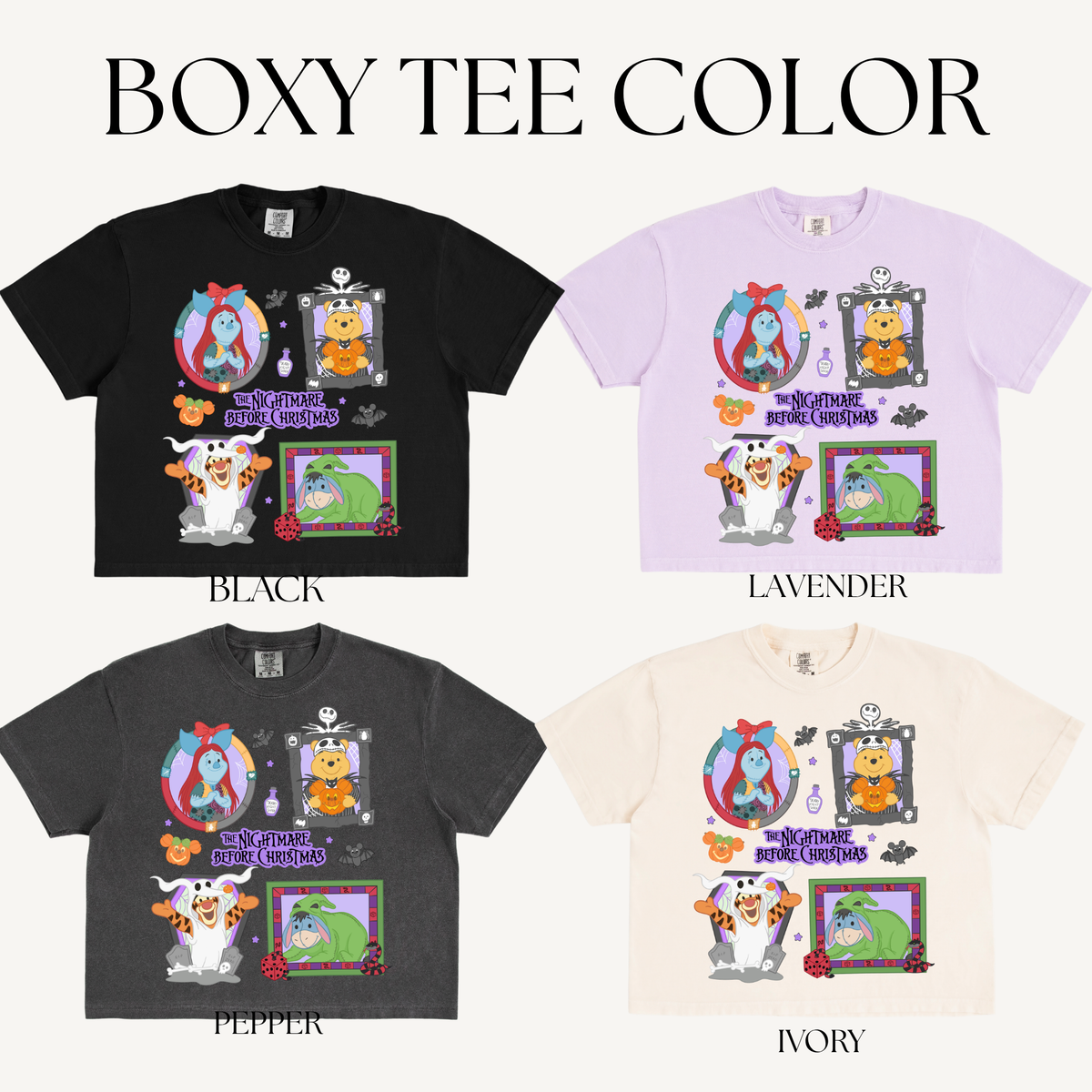 NIGHTMARE ADULT BOXY T-SHIRT