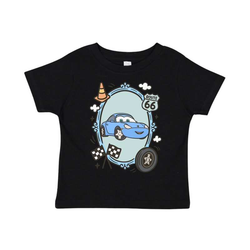 BLUE CAR KIDS TEE (MADE TO ORDER)