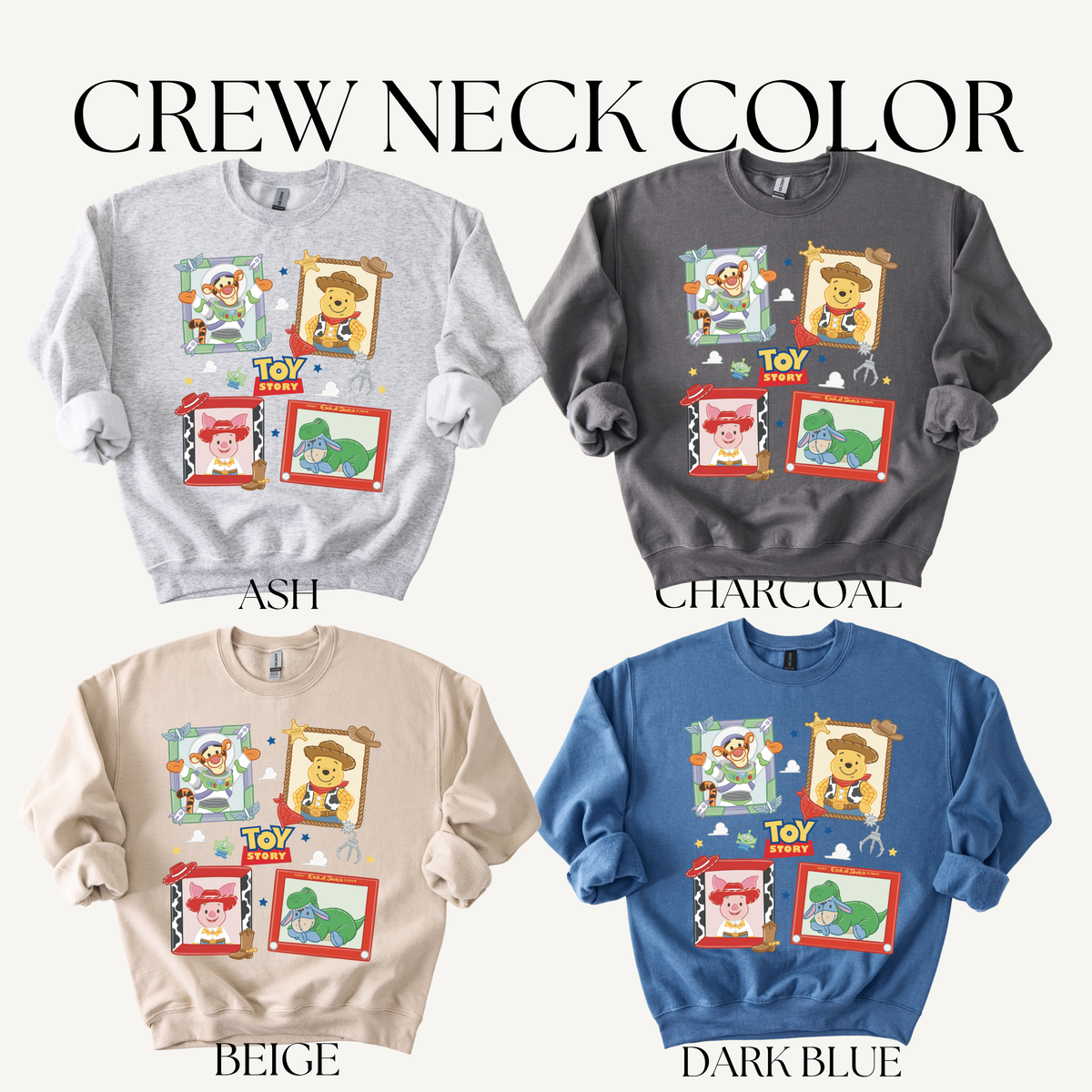 HONEY TOYS CREW NECK
