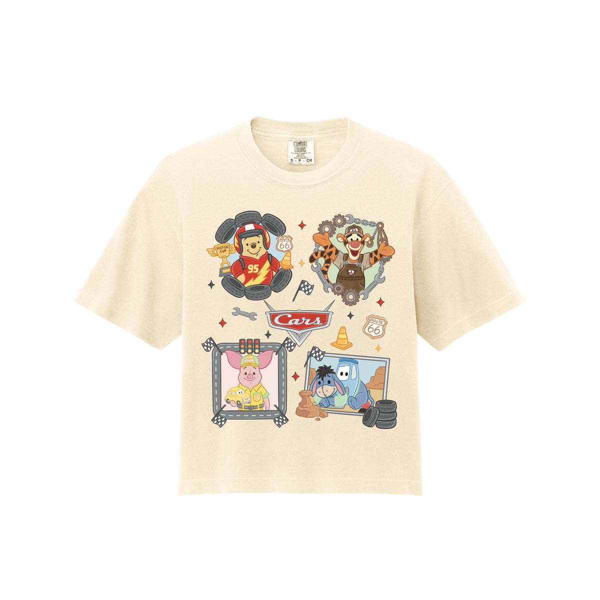 CARS ADULT BOXY T-SHIRT