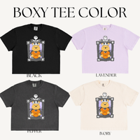 PUMPKIN FRAME ADULT BOXY T-SHIRT