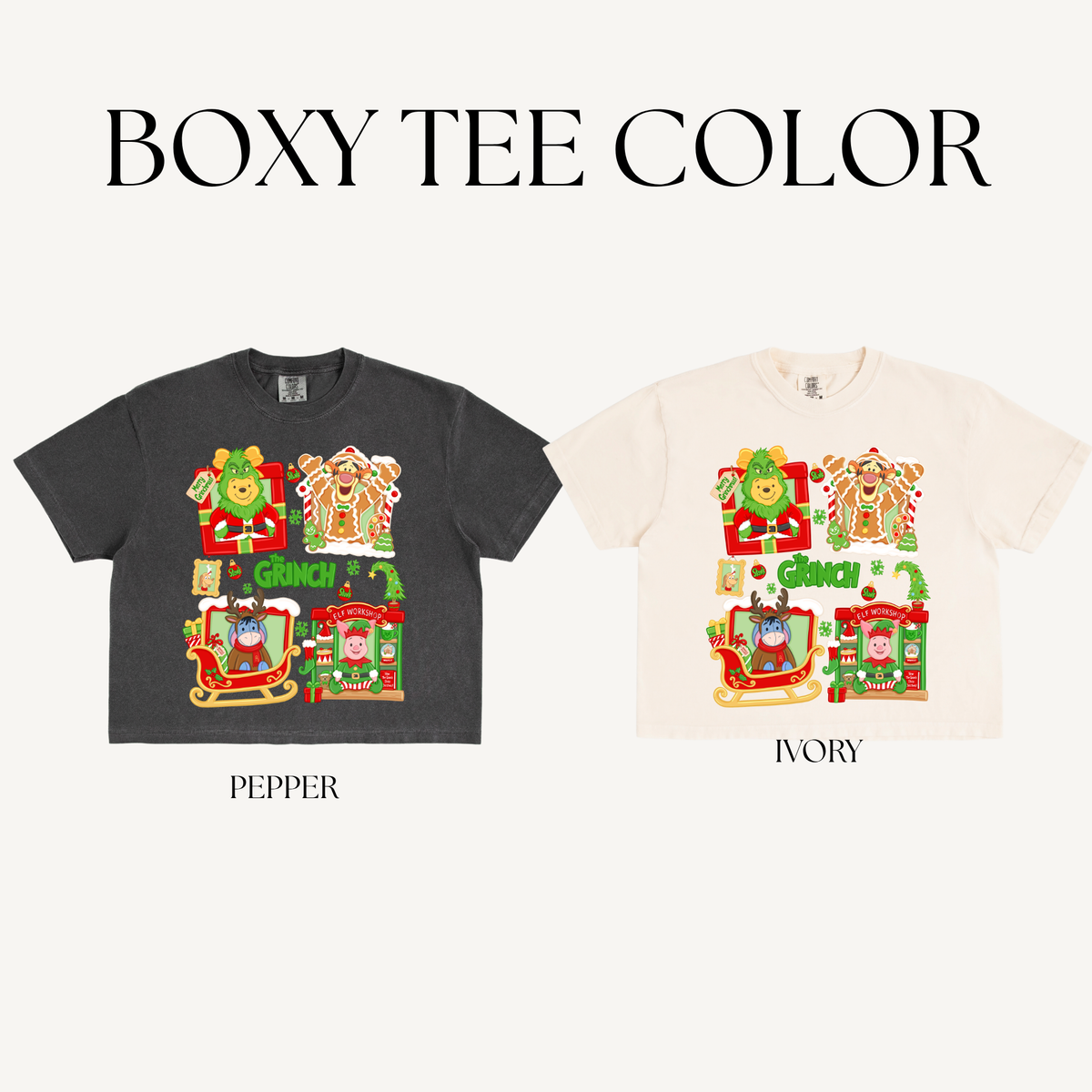 MEAN ONE ADULT BOXY T-SHIRT
