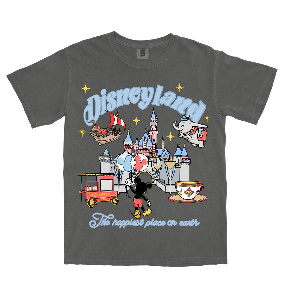 BLUE CASTLE ADULT T-SHIRT