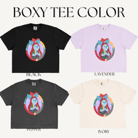 BOW FRAME ADULT BOXY T-SHIRT