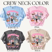 PINK CASTLE ADULT CREWNECK